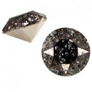 Swarovski Elements SS39 Chaton Crystal black platina